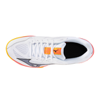 נעלי כדורעף נערים/נערות דגם MIZUNO LIGHTNING STAR Z7 Jr בצבע לבן כתום