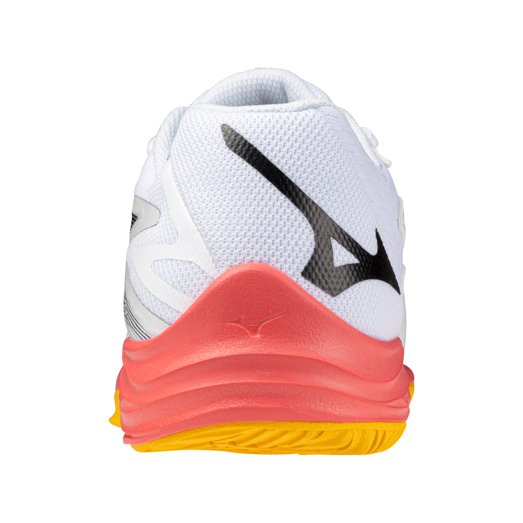 נעלי כדורעף נערים/נערות דגם MIZUNO LIGHTNING STAR Z7 Jr בצבע לבן כתום