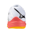 נעלי כדורעף נערים/נערות דגם MIZUNO LIGHTNING STAR Z7 Jr בצבע לבן כתום
