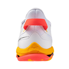 נעלי כדוריד יוניסקס דגם WAVE MIRAGE 5 Mizuno בצבע כתום/לבן