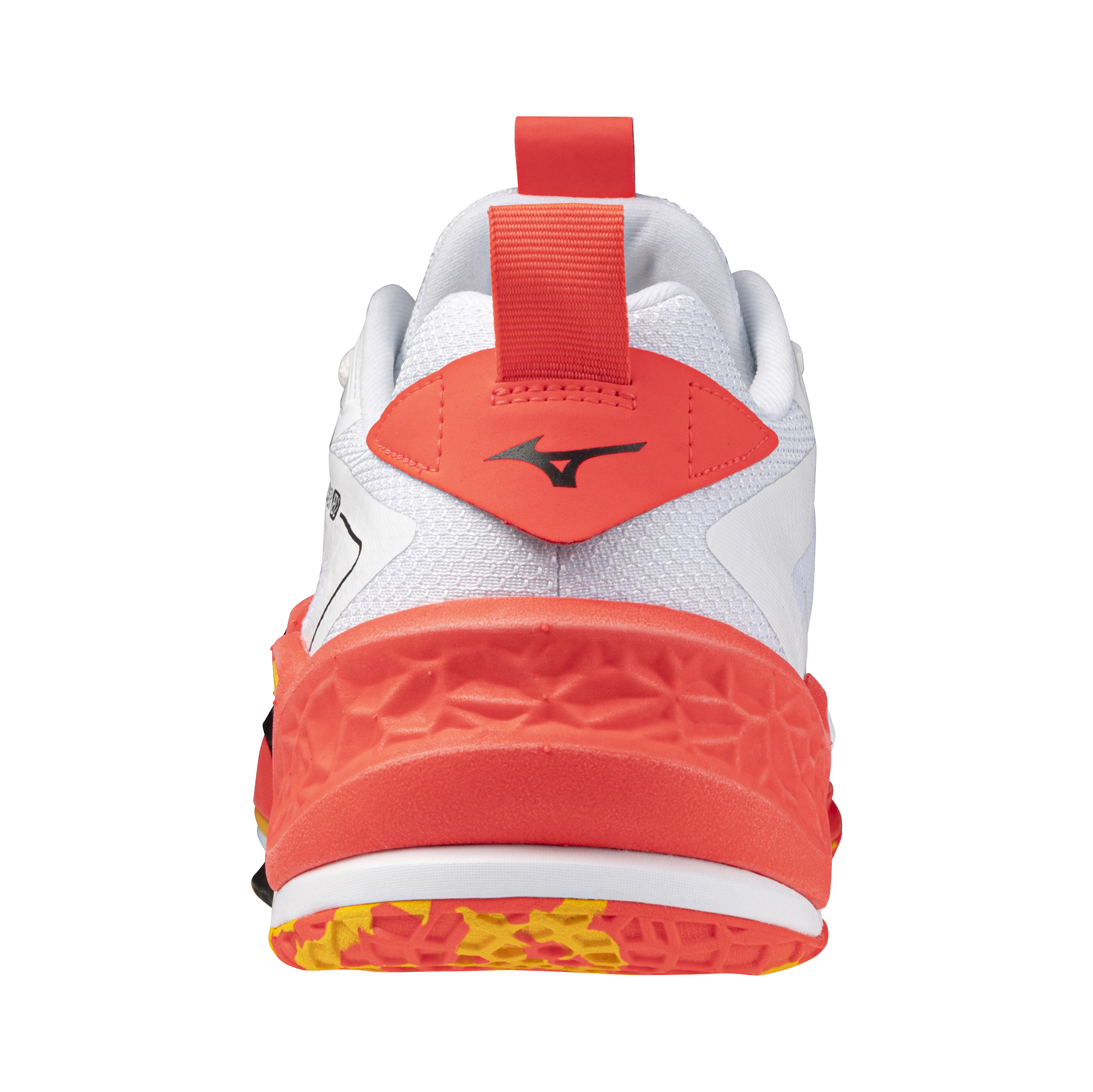נעלי כדוריד יוניסקס דגם WAVE STEALTH NEO 2 Mizuno בצבע כתום/לבן