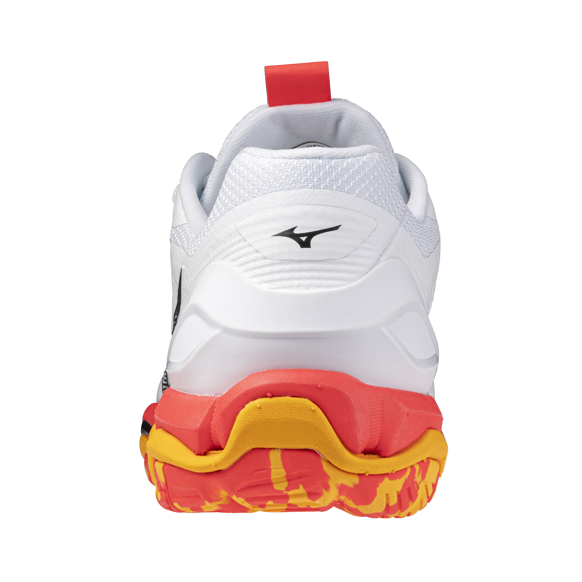 נעלי כדוריד יוניסקס דגם WAVE STEALTH 6 Mizuno בצבע כתום/לבן