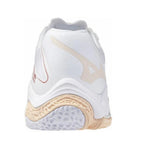 נעלי כדורעף נשים דגם WAVE LIGHTNING Z8 Mizuno בצבע לבן - פודרה