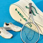 תיק טניס רטרו - Arthur Ashe Racquet Bag L WHGE