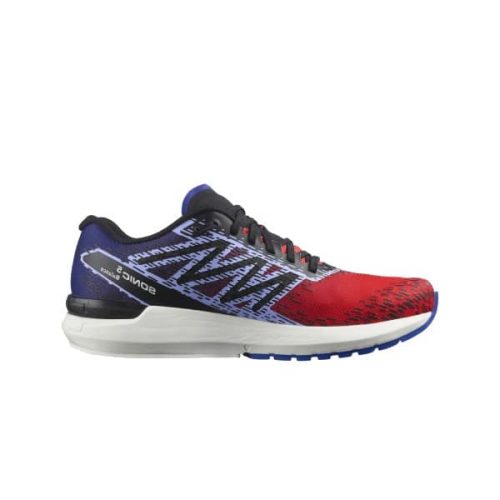 נעלי גברים דגם Sonic 5 SALOMON בצבע כחול אדום
