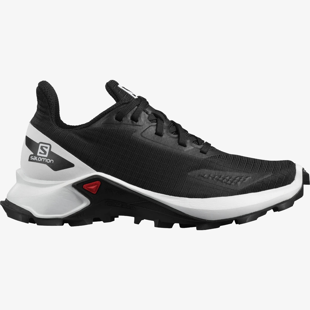 נעלי נשים וילדים Alphacross Blast בצבע שחור ולבן SALOMON תמונה ראשית