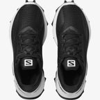 נעלי נשים וילדים Alphacross Blast בצבע שחור ולבן SALOMON